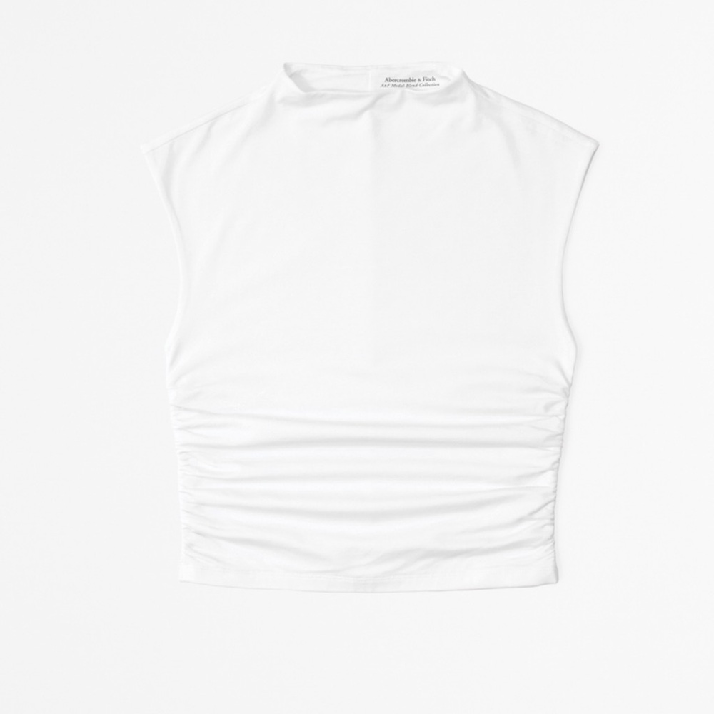 Abercrombie & Fitch Paloma Top in white